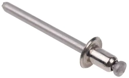 Produktfoto 1 von POP Blende Niet, Ø 4.8 mm x 7.6 mm, Edelstahl, 5 mm aus Edelstahl