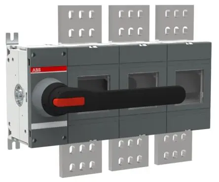 Produktfoto 1 von ABB OT Trennschalter 3-polig SMD Schwarz IP00