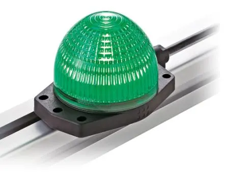 Produktfoto 1 von Idec Anzeige LH1D 24V Grün, Rot, Ausschnitt-Ø 66 mm LED SMD Rund IP67 Schraube