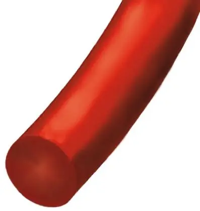 Produktfoto 1 von RS PRO Polyurethan Rundriemen Rot, ø 20 mm, Profil-Ø 2 mm, 1 kg, L. 30 m, Härte 90 Typ A