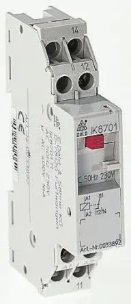 Produktfoto 1 von Dold IK8701 Schnittstellen-Relaismodul 24V ac, 1 Wechsler DIN-Hutschiene