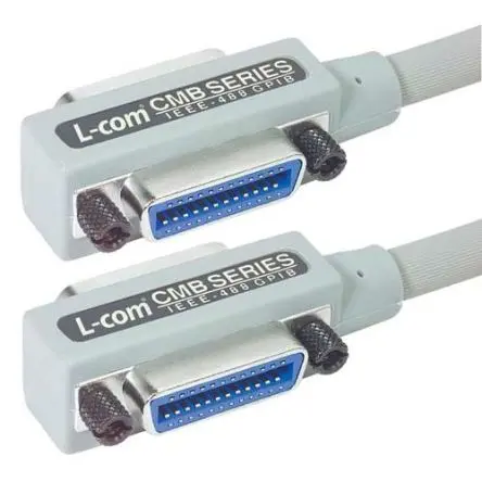 Produktfoto 1 von L-Com Parallel-Kabel 24-polig, Stiftleiste Stecker Buchse, Beige