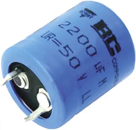 Produktfoto 1 von Vishay 056 PSM-SI Snap-In Aluminium-Elektrolyt Kondensator 1000μF ±20% / 63V dc, Ø 22mm x 25mm, +85°C