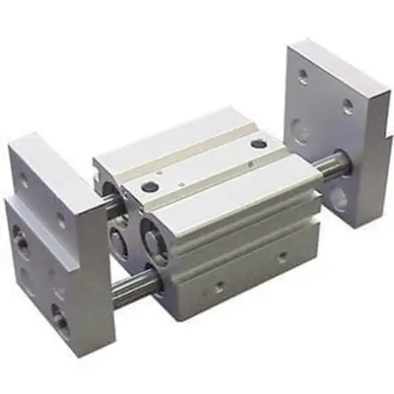 Produktfoto 1 von SMC MHL2 Pneumatikgreifer, Doppeltwirkend-Ausführung, 2 Greifarme, Parallel, 6 bar max. M5