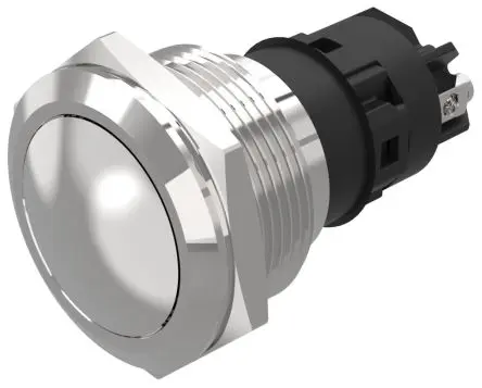 Produktfoto 1 von EAO 82 Druckschalter Rastend Panel Ø 22 mm, 1-poliger Umschalter / 3A 240 V dc 240 V ac, IP65, IP67