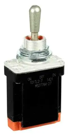 Produktfoto 1 von Honeywell Buchse Kippschalter 1-poliger Umschalter, Ein-Aus-Ein, 28 V dc, 125 V ac, 20A, Draht