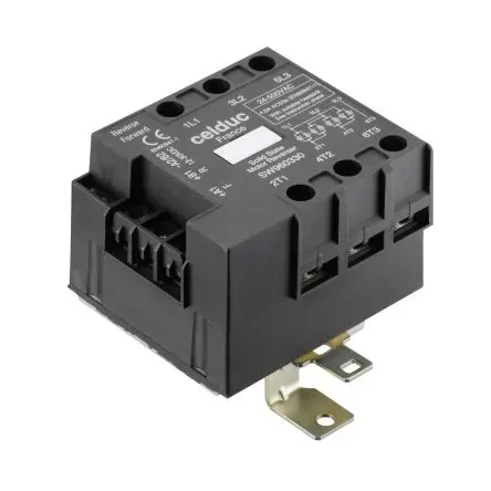 Produktfoto 1 von Celduc SG9-SV9-SW9 DIN-Hutschiene Halbleiterausgang, SPST 500 V ac 30V / 8.5 Arms