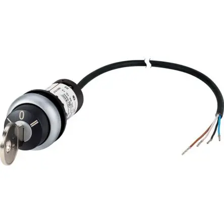 Produktfoto 1 von Eaton Eaton Moeller Schlüsselschalterkopf 22.5 mm 3 Positionen Drucktaster Rastend IP65, IP66
