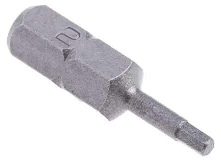 Produktfoto 1 von RS PRO 1/4 in 2 mm Sechskant Schraubbit-Satz, aus CrMo-Stahl, 50-teilig, 25mm