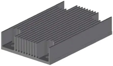 Produktfoto 1 von AAVID THERMALLOY Kühlkörper für DC/DC-Wandler, 1/4 Brick, 37 mm x 37mm x 6 mm
