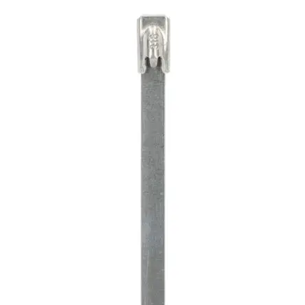 Produktfoto 1 von NEMIQ ST Edelstahl 316 Kabelbinder Kabelbinder aus Edelstahl Grau 4.6mm x 679 mm