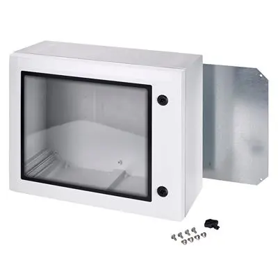 Produktfoto 1 von Fibox ARCA; Universalgehäuse; Polycarbonat; Weiß; IK08 IP65 Breite 150 mm Höhe 300 mm Länge 400 mm