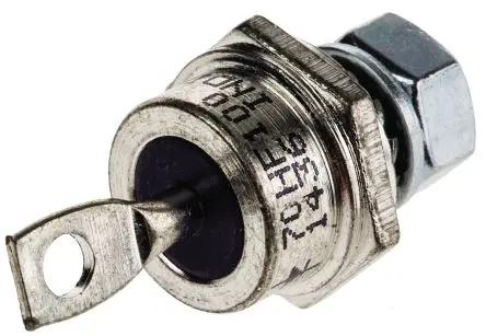 Produktfoto 1 von Vishay VS-70HF Schraubanschlussklemme Diode Wechselnd Kathoden-Bolzen, 1 kV / 70 A, 2-Pin DO-203AB