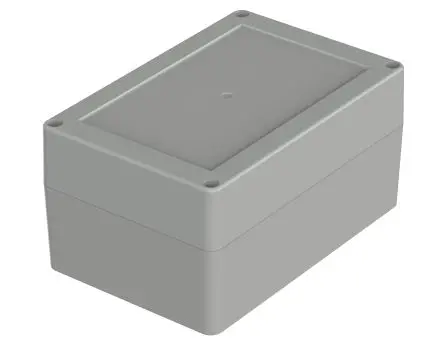 Produktfoto 1 von Bopla Euromas X; Gehäuse; Polycarbonat; Hellgrau; IK07 IP66, IP68 Breite 100 mm Höhe 75 mm Länge 150 mm