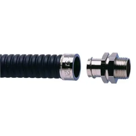 Produktfoto 1 von ABB Adaptaflex Messing vernickelt Kabelrohr Befestigung M40 40 mm Metallisch Metallisch-Finish IP54, IP65