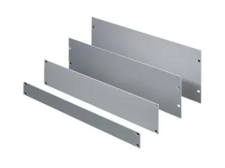 Produktfoto 1 von Rittal Aluminium Blindplatte 1 U 482.6mm