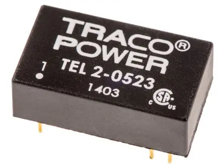 TRACOPOWER TEL 2 DC/DC Konverter, 15V dc OUT 65 mA Leiterplattenmontage 9V dc 1.5 kV dc 2 W -40 °C 80 °C