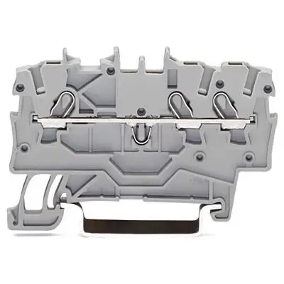 Produktfoto 1 von WAGO TOPJOB S Anschlussklemmenblock DIN-Schiene 1 Blau, 1mm², 600V Zugfederklemme ATEX, EAC Ex, IECEx