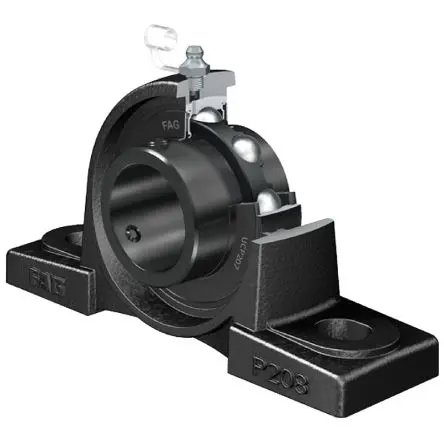 Produktfoto 1 von FAG Stehlagergehäuse aus Graues Gusseisen x 275 mm, Innen-Ø 75 mm