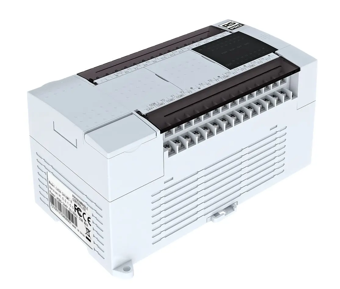 Produktfoto 1 von RS PRO Logikcontroller, 16 Eing. Transistor Ausg.Typ AC Eing.Typ für SPS-Erweiterungsmodule von RS PRO 85 → 265