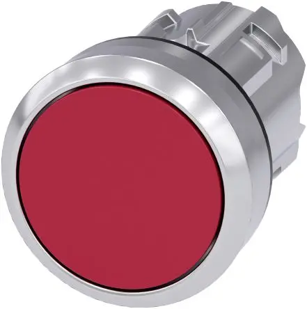 Produktfoto 1 von Siemens SIRIUS ACT Druckschalter Ø 22 mm, Rot Ziehen zum Auslösen Rund Rund Kunststoff, IP66