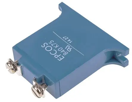 Produktfoto 1 von TDK HighE Varistor, 11 nF, 120 V / 300 A, 40000 A max., Ø 40 mm, 14 mm, L. 60 mm