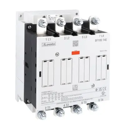Produktfoto 1 von Lovato BF195 Schütz 250V ac/dc, 500 V ac/dc-Spule, 4-polig, 1kV / 275 A 312 kW