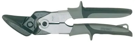 Teng Tools 250 mm Blechschere für Edelstahl, Stahl, Schnitt: Rechts, gerade