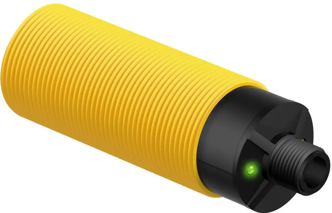 Produktfoto 1 von Banner zylindrisch Optischer Sensor, Bereich 200 mm, SPST Wechselstrom-Solid-State-Schalter Ausgang, 4 Pin Micro
