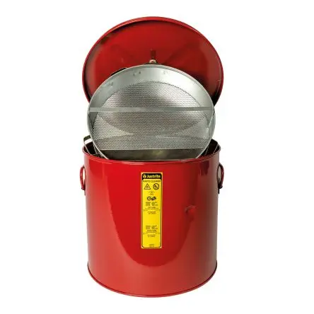 Produktfoto 1 von Justrite Stahl Chemikalienbehälter 8L x 23.8 cm