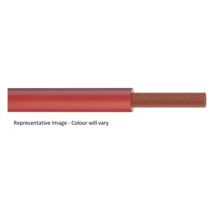 Produktfoto 1 von RS PRO RS PRO Elektrokabel, 1-adrig Rot, 305 m 105 °C, 1000V, 600 V, Polyvinylchlorid