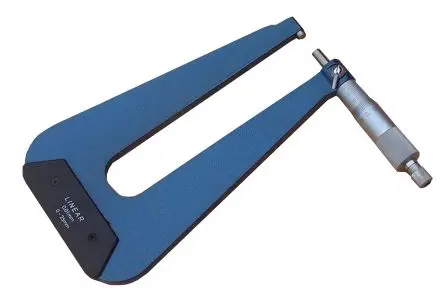 Produktfoto 1 von RS PRO Tiefe Öffnung Mikrometer Beide, 0 mm bis 25 mm