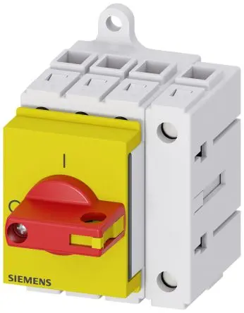 Produktfoto 1 von Siemens 3LD3 Trennschalter / 4-polig 40 A 23A Umschlossen, RK5 Sicherungsgröße, 3 phasig