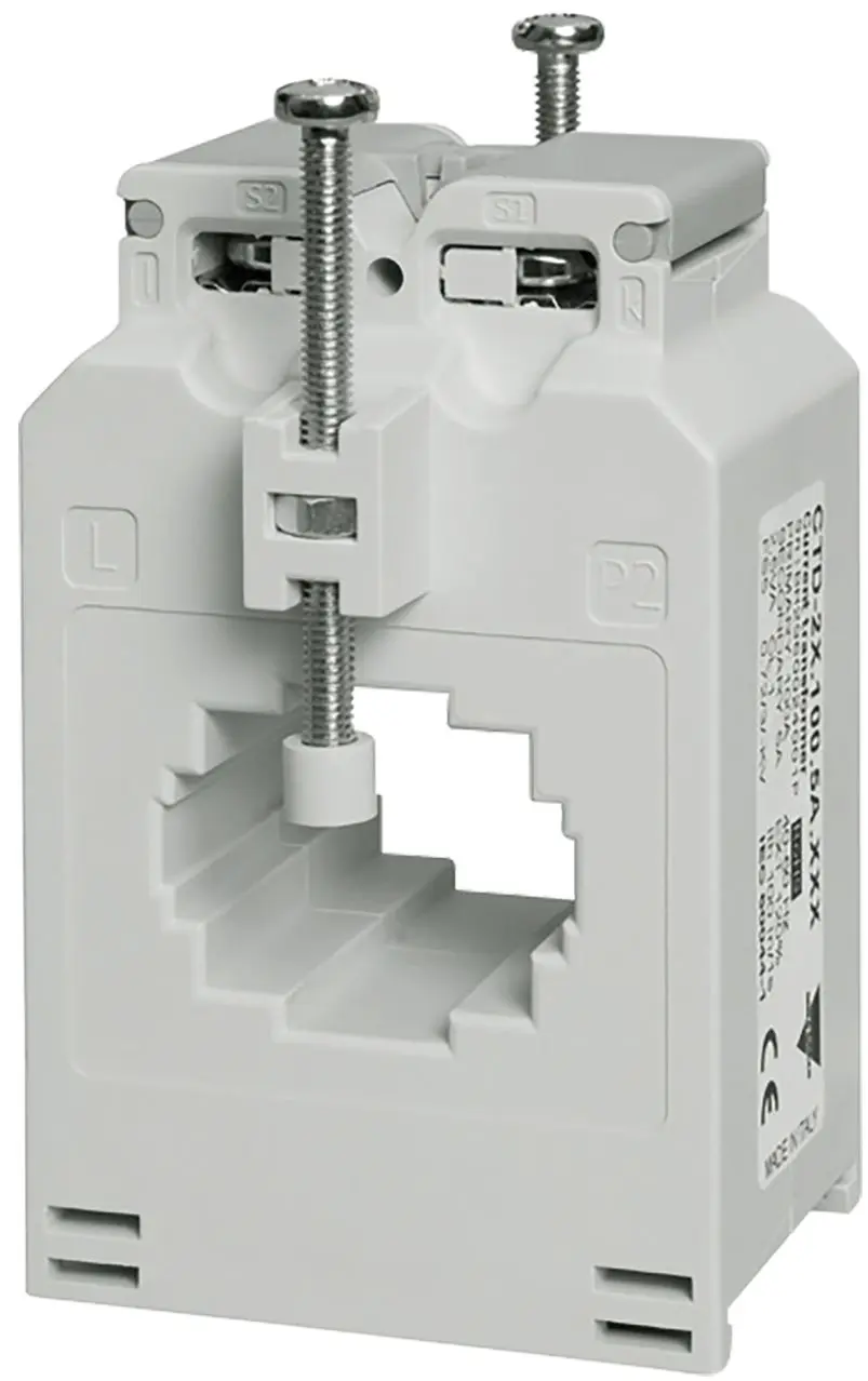 Produktfoto 1 von Carlo Gavazzi CTD-2X Stromwandler DIN-Schienen, 100/5A 100A, Leitermaß 24mm