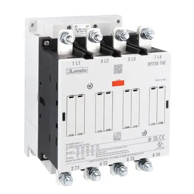 Produktfoto 1 von Lovato BF230 Schütz 100V ac/dc, 250 V ac/dc-Spule, 4-polig, 1kV / 350 A 397 kW AC