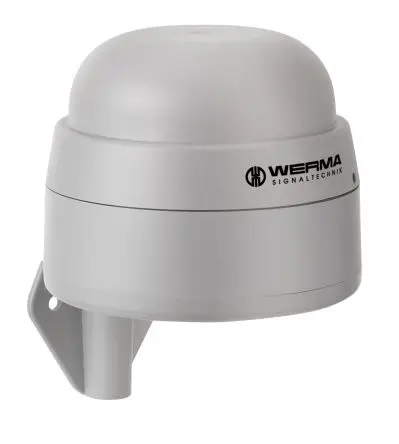 Produktfoto 1 von Werma 575 Signalhorn Wand 24V IP65 105 dB @ 1m 1-Ton Wechselstrom/Gleichstrom