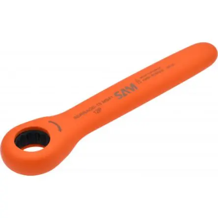 SAM Schraubenschlüssel Maulschlüssel, Isoliert Griff, / Länge 155 mm