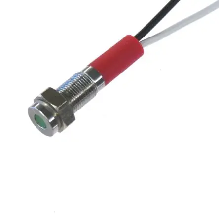 CML PL06SL Edelstahl-Panel-Leuchte Grün Panel-LED, Draht 110V 6 mm, IP67