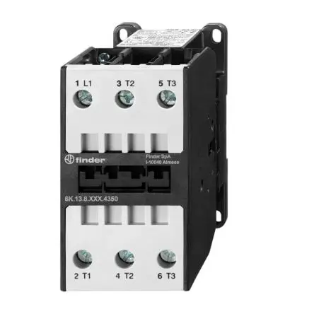 Finder 6K Schütz 230V-Spule, 3-polig, 400V ac / 50 A 230V 22 kW 3 Schließer