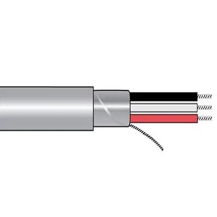 Produktfoto 1 von Alpha Wire Alpha Essentials Communication & Control Steuerkabel, 10-adrig 0.22mm² 24 AWG Grau Ungeschirmt, 100 ft,