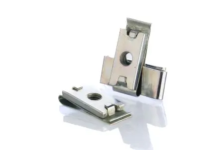 Produktfoto 1 von Schneider Electric Klemmmutter M4 Stahl
