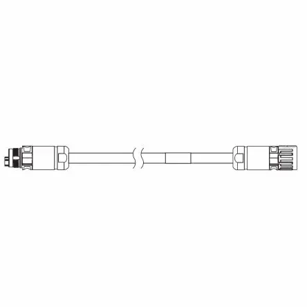 Produktfoto 1 von Omron 1SA Kabel Verlängerungskabel für Servomotor