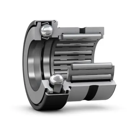 SKF Kombiniertes Nadelrollen und Axialkugellager Axialkugellager, Kombinierte Nadellager Stahl / Außen-Ø 24 mm Außen-ø