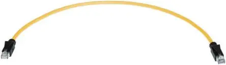 Produktfoto 1 von HARTING Kat. 6 Ethernet-Kabel, 5 m, Grün U/FTP Stecker, A RJ45 Stecker, B RJ45, Polyvinylchlorid