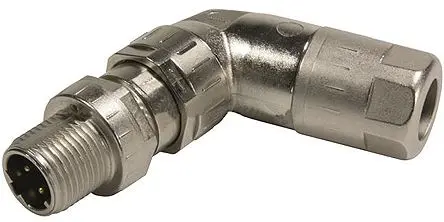 Produktfoto 1 von HARTING M12 16.7 mm M12 Rundsteckverbinder Stecker 8-polig Stecker 2A Kabel IP65, IP67