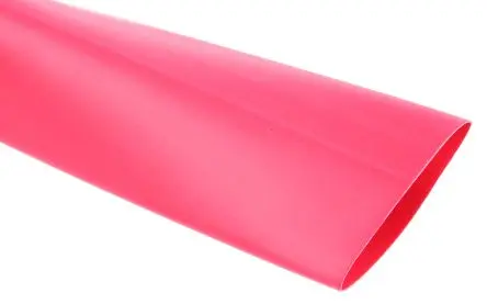 Produktfoto 1 von TE Connectivity RNF-3000 Wärmeschrumpfschlauch, Polyolefin Rot, Ø 18 mm Schrumpfrate 3:1, Länge 1.2m