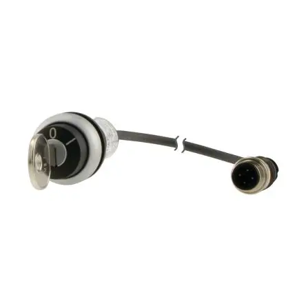 Produktfoto 1 von Eaton Eaton Moeller Schlüsselschalterkopf 22.5 mm 2 Positionen Drucktaster Rastend IP65, IP66