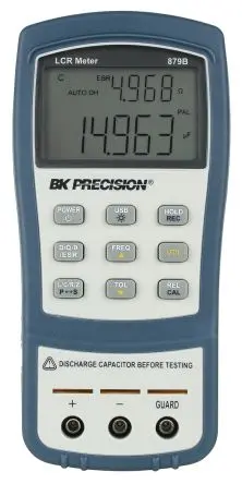 Produktfoto 1 von BK Precision BK879B Tragbar LCR-Messgerät 20 mF 10 mΩ 1000 h, 10 kHz LCD