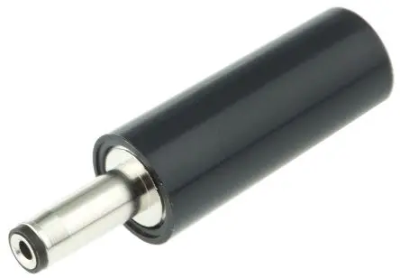 Produktfoto 1 von Lumberg NES/J Gerade Hohlstecker Vernickelt 500mA 12V, Innen-Ø 1.4 mm / Außen 3.4 mm Außen-ø , Kabel