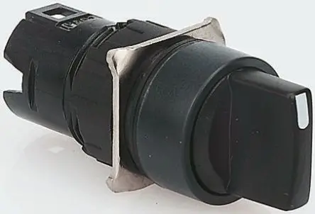 Produktfoto 1 von Schneider Electric Harmony XB6 Wählschalterkopf 3-Positionen 16 mm Federrückstellung zur Mitte